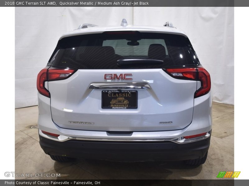 Quicksilver Metallic / Medium Ash Gray/­Jet Black 2018 GMC Terrain SLT AWD