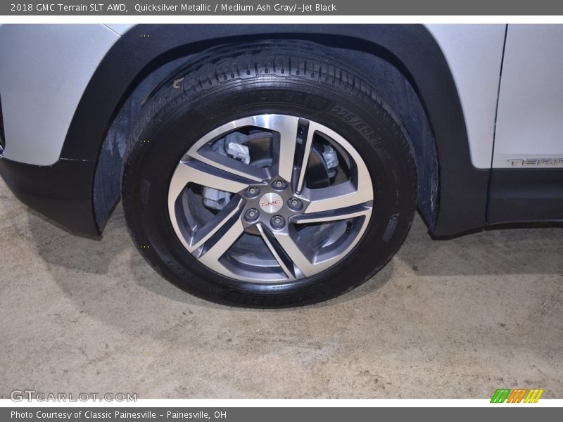 Quicksilver Metallic / Medium Ash Gray/­Jet Black 2018 GMC Terrain SLT AWD