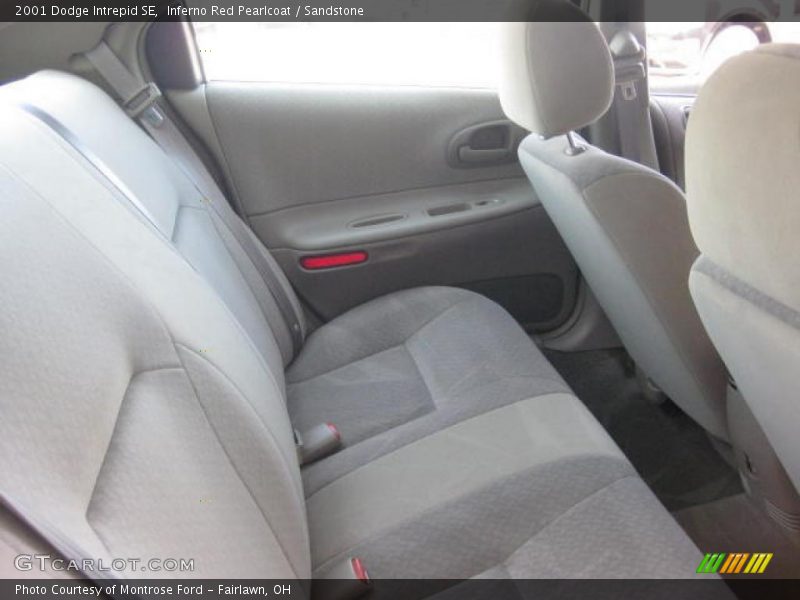 Inferno Red Pearlcoat / Sandstone 2001 Dodge Intrepid SE