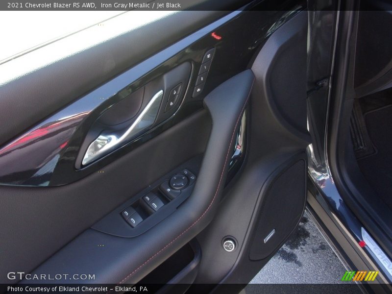 Iron Gray Metallic / Jet Black 2021 Chevrolet Blazer RS AWD