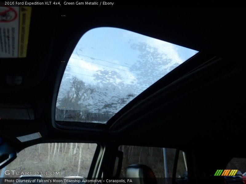 Green Gem Metallic / Ebony 2016 Ford Expedition XLT 4x4