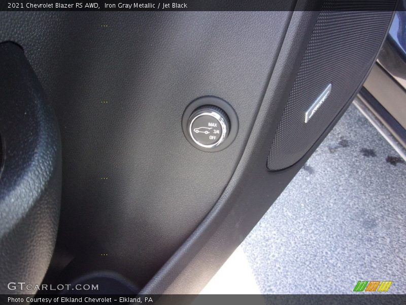 Iron Gray Metallic / Jet Black 2021 Chevrolet Blazer RS AWD