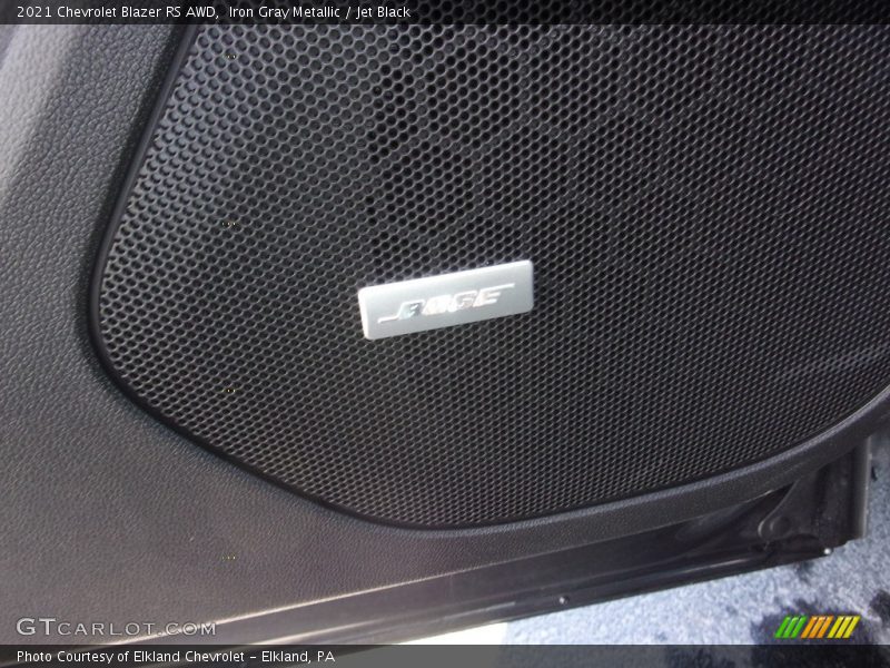 Iron Gray Metallic / Jet Black 2021 Chevrolet Blazer RS AWD