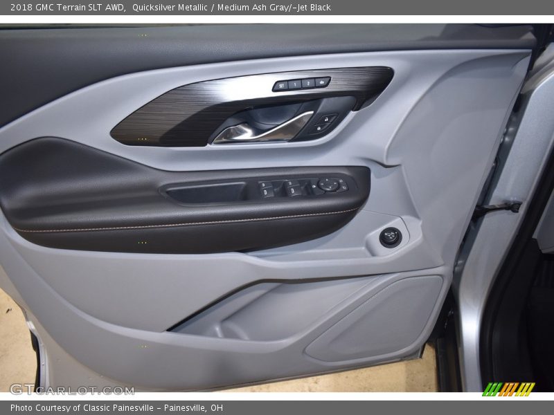Quicksilver Metallic / Medium Ash Gray/­Jet Black 2018 GMC Terrain SLT AWD