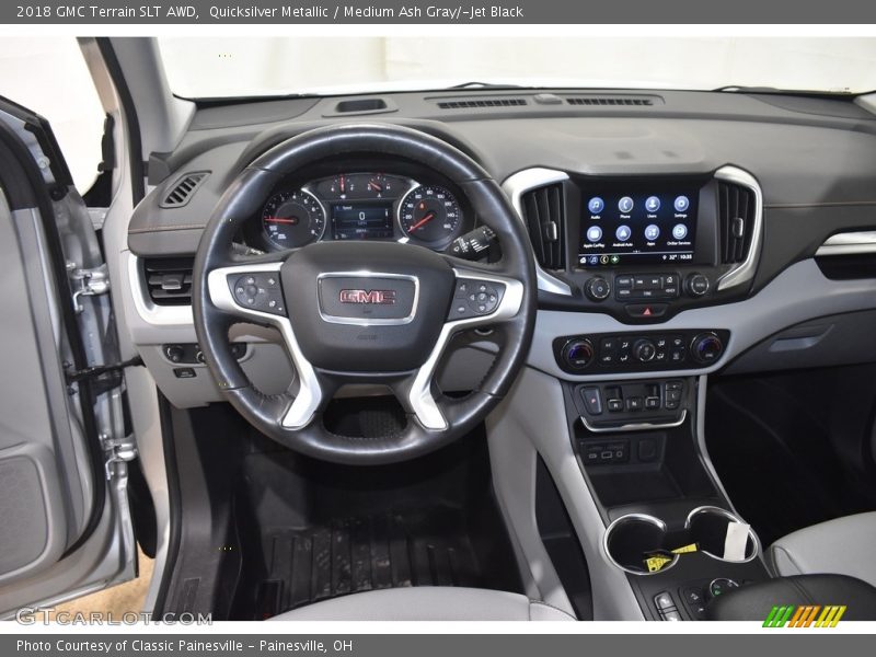 Quicksilver Metallic / Medium Ash Gray/­Jet Black 2018 GMC Terrain SLT AWD