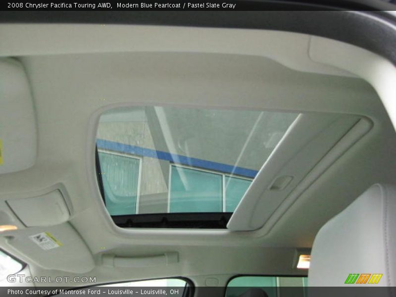 Modern Blue Pearlcoat / Pastel Slate Gray 2008 Chrysler Pacifica Touring AWD