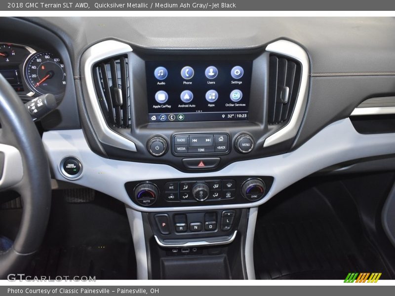 Quicksilver Metallic / Medium Ash Gray/­Jet Black 2018 GMC Terrain SLT AWD