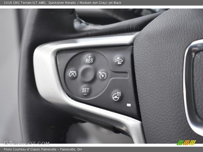 Quicksilver Metallic / Medium Ash Gray/­Jet Black 2018 GMC Terrain SLT AWD