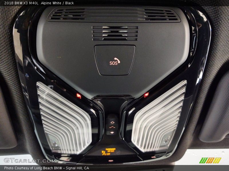 Alpine White / Black 2018 BMW X3 M40i