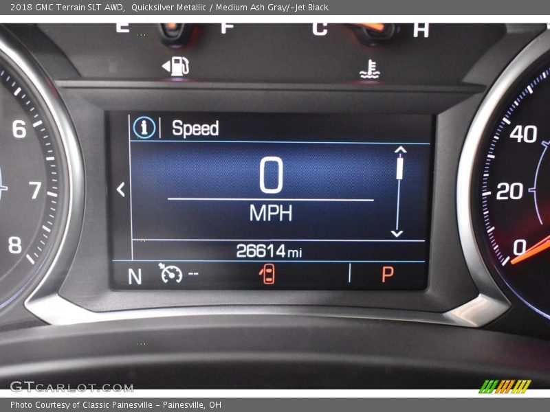 Quicksilver Metallic / Medium Ash Gray/­Jet Black 2018 GMC Terrain SLT AWD