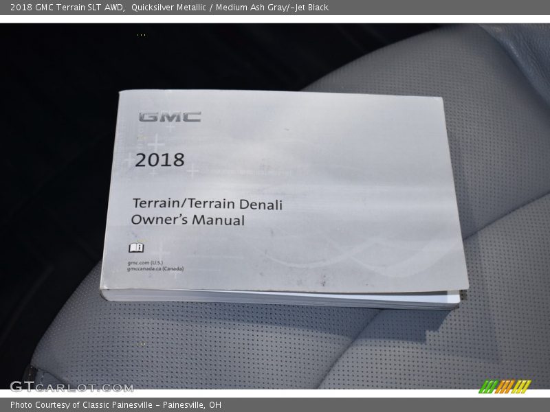 Quicksilver Metallic / Medium Ash Gray/­Jet Black 2018 GMC Terrain SLT AWD