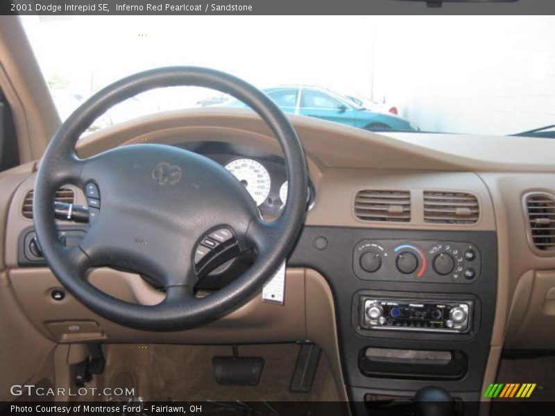 Inferno Red Pearlcoat / Sandstone 2001 Dodge Intrepid SE