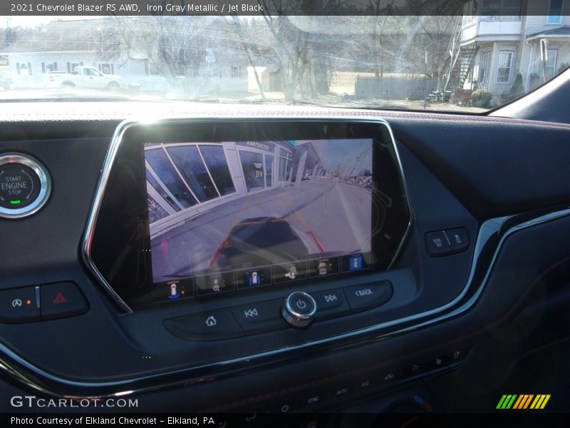 Iron Gray Metallic / Jet Black 2021 Chevrolet Blazer RS AWD