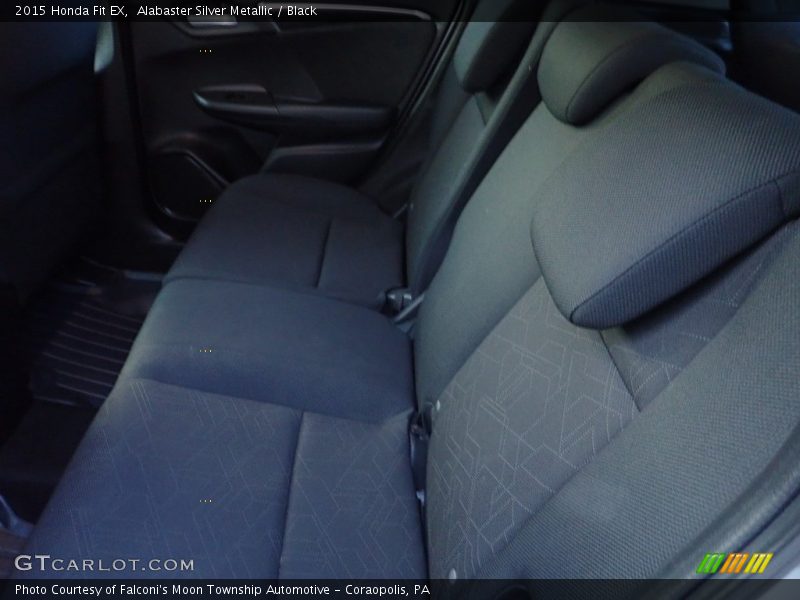 Alabaster Silver Metallic / Black 2015 Honda Fit EX