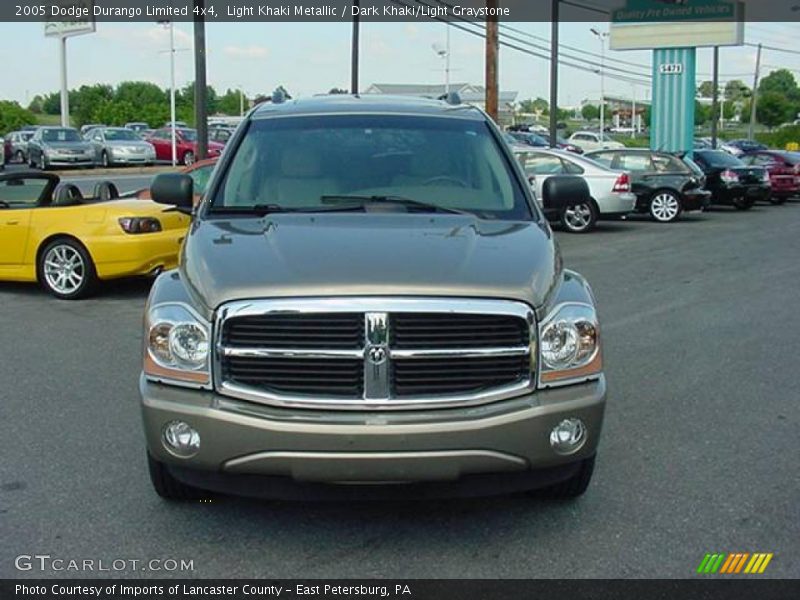 Light Khaki Metallic / Dark Khaki/Light Graystone 2005 Dodge Durango Limited 4x4