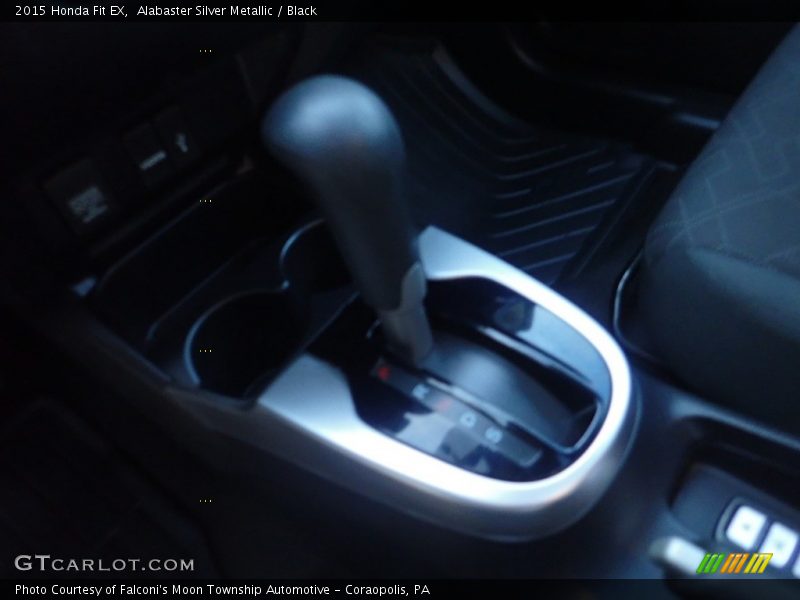 Alabaster Silver Metallic / Black 2015 Honda Fit EX
