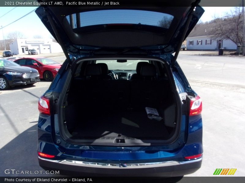 Pacific Blue Metallic / Jet Black 2021 Chevrolet Equinox LT AWD