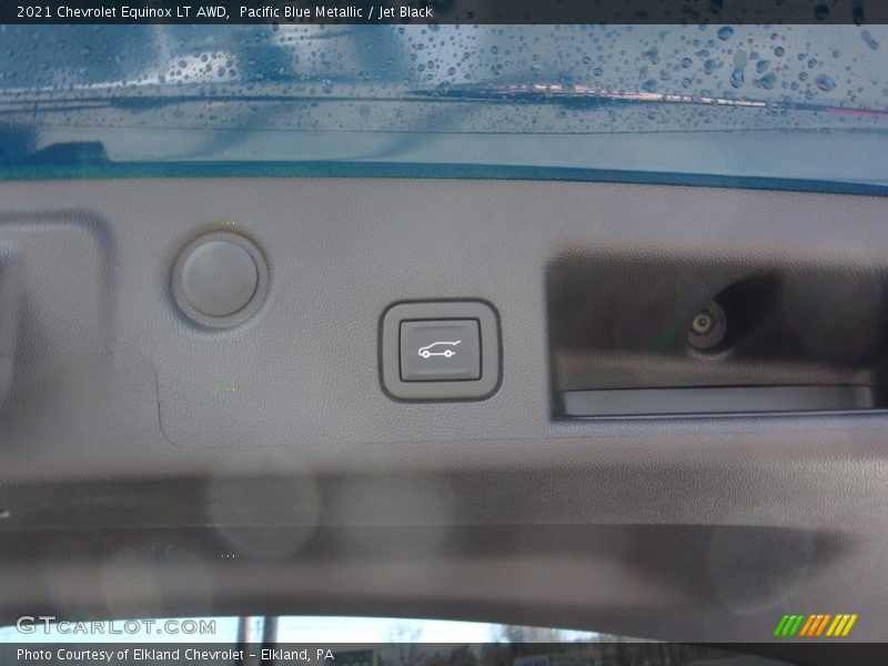 Pacific Blue Metallic / Jet Black 2021 Chevrolet Equinox LT AWD