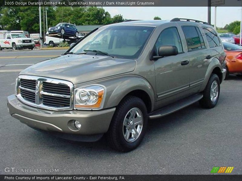 Light Khaki Metallic / Dark Khaki/Light Graystone 2005 Dodge Durango Limited 4x4