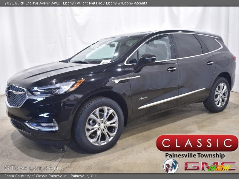 Ebony Twilight Metallic / Ebony w/Ebony Accents 2021 Buick Enclave Avenir AWD