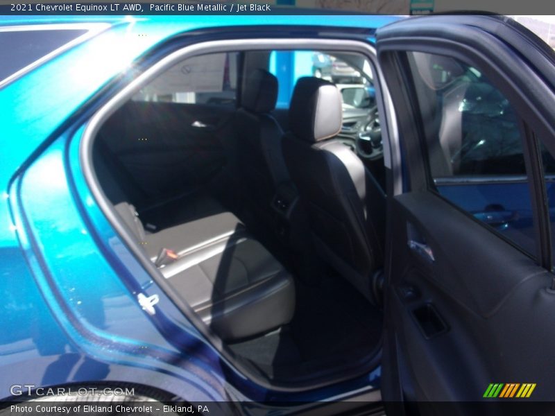 Pacific Blue Metallic / Jet Black 2021 Chevrolet Equinox LT AWD