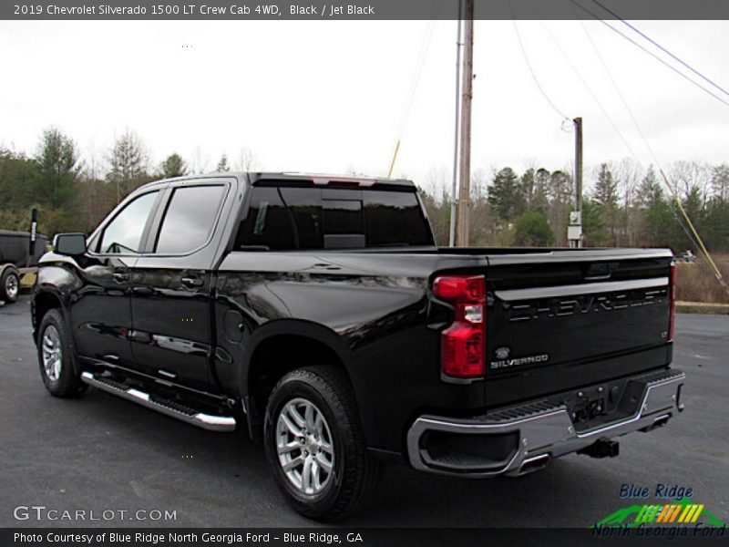 Black / Jet Black 2019 Chevrolet Silverado 1500 LT Crew Cab 4WD