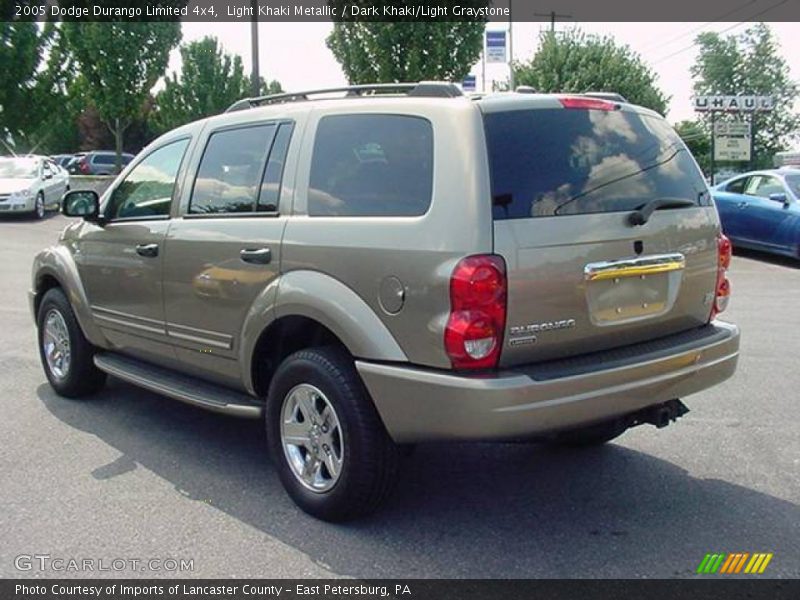 Light Khaki Metallic / Dark Khaki/Light Graystone 2005 Dodge Durango Limited 4x4
