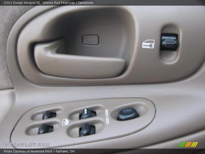 Inferno Red Pearlcoat / Sandstone 2001 Dodge Intrepid SE