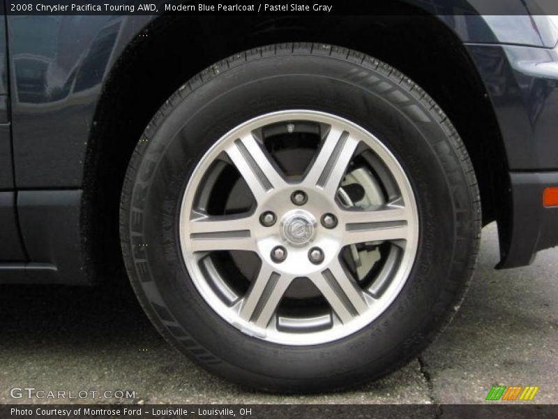 Modern Blue Pearlcoat / Pastel Slate Gray 2008 Chrysler Pacifica Touring AWD