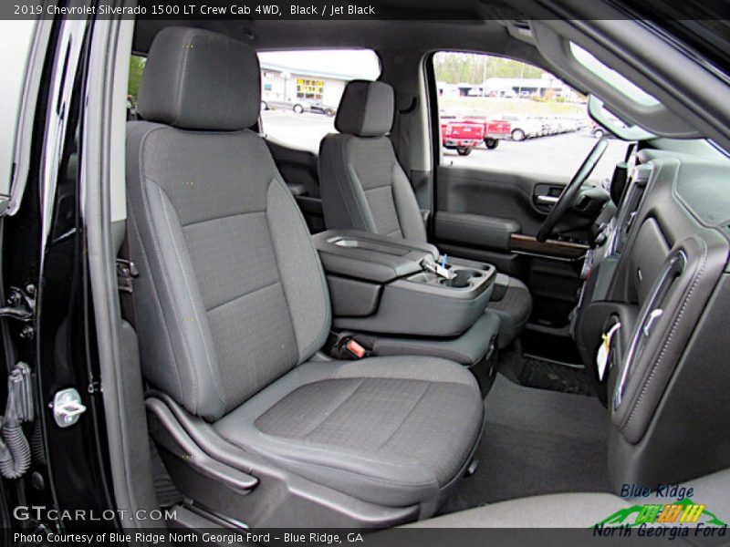 Black / Jet Black 2019 Chevrolet Silverado 1500 LT Crew Cab 4WD