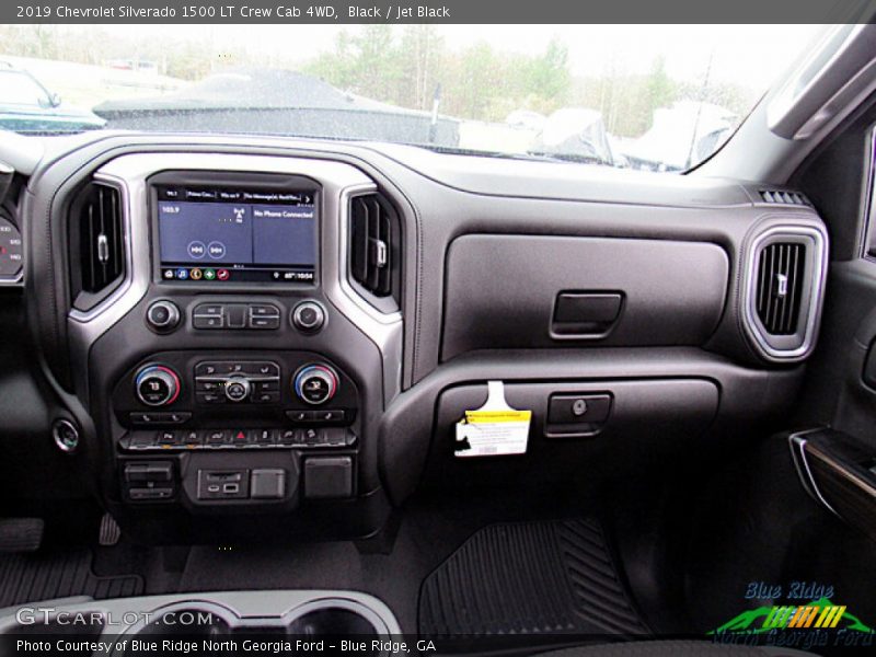 Black / Jet Black 2019 Chevrolet Silverado 1500 LT Crew Cab 4WD