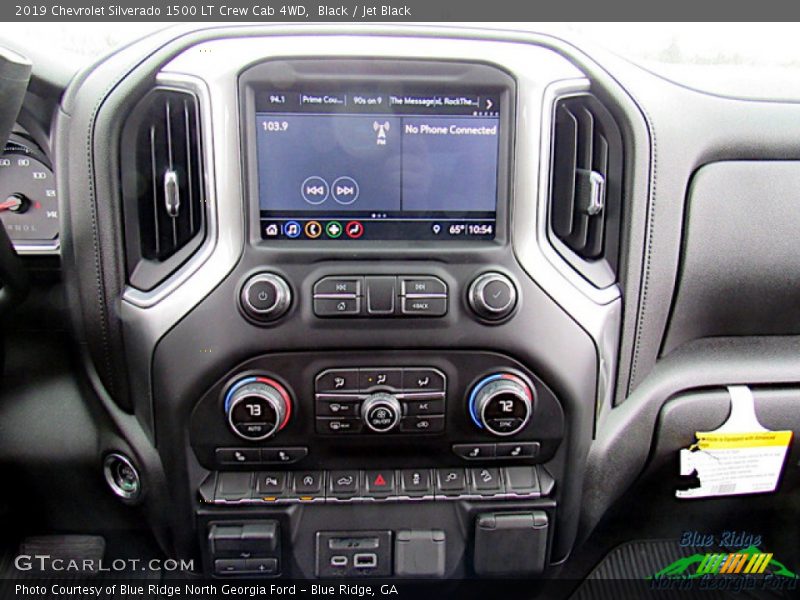 Black / Jet Black 2019 Chevrolet Silverado 1500 LT Crew Cab 4WD