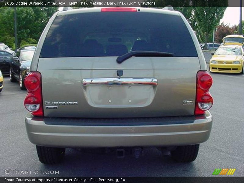 Light Khaki Metallic / Dark Khaki/Light Graystone 2005 Dodge Durango Limited 4x4