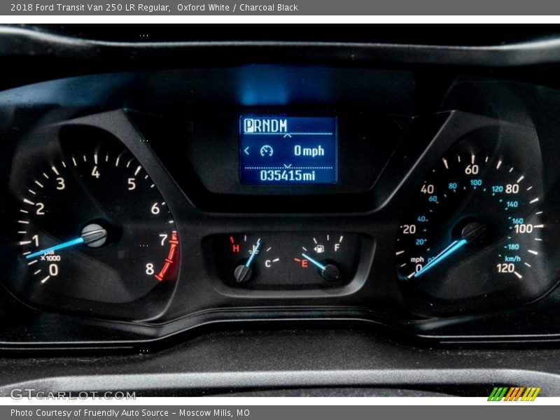  2018 Transit Van 250 LR Regular Van 250 LR Regular Gauges