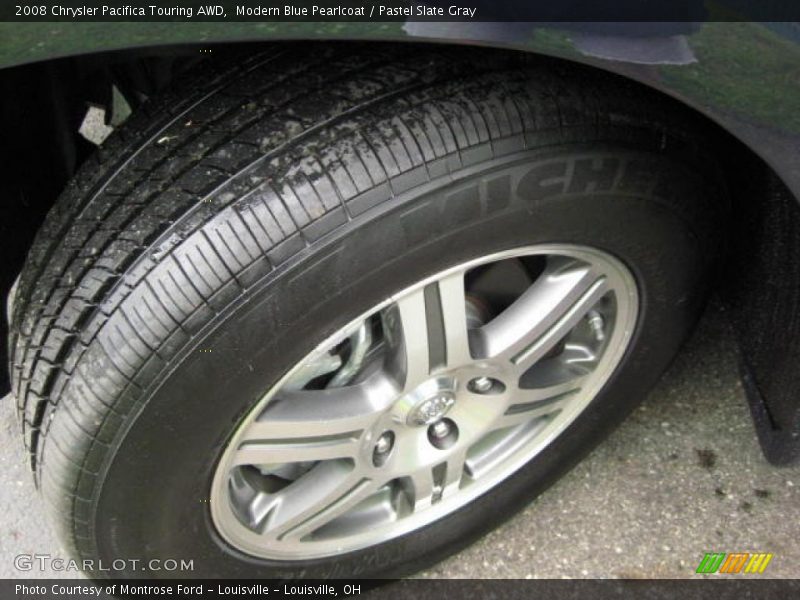 Modern Blue Pearlcoat / Pastel Slate Gray 2008 Chrysler Pacifica Touring AWD