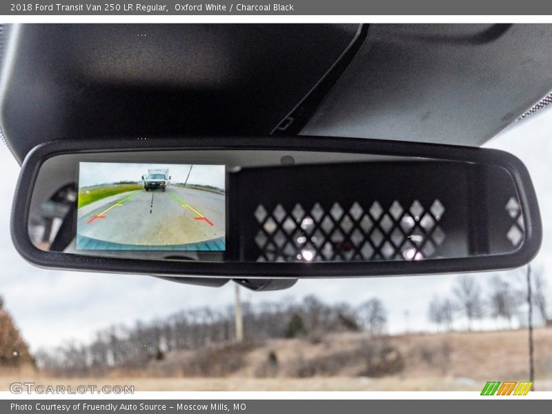 Oxford White / Charcoal Black 2018 Ford Transit Van 250 LR Regular