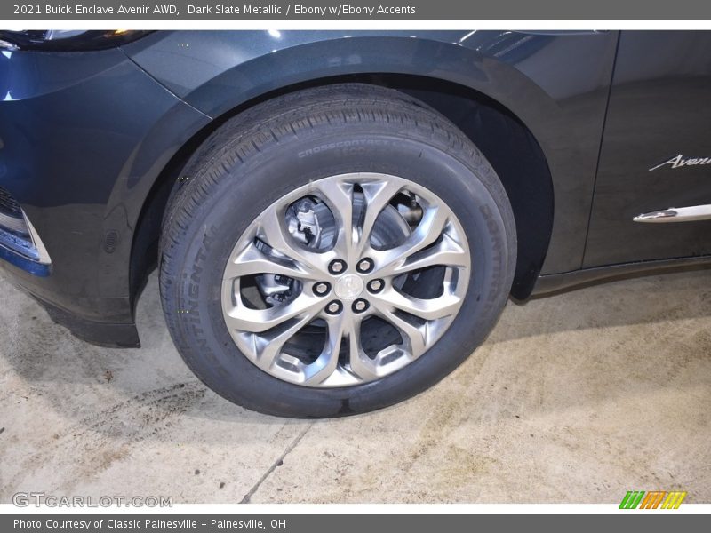 Dark Slate Metallic / Ebony w/Ebony Accents 2021 Buick Enclave Avenir AWD