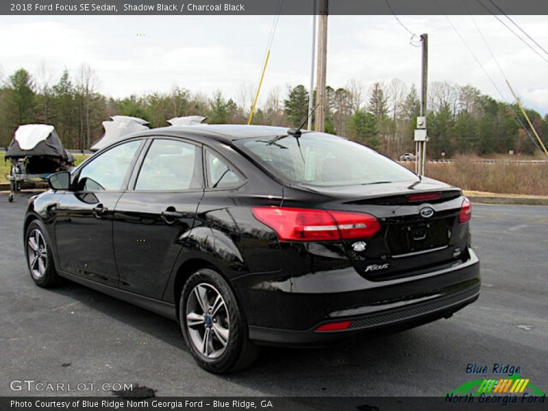 Shadow Black / Charcoal Black 2018 Ford Focus SE Sedan