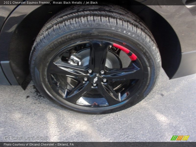 Mosaic Black Metallic / Jet Black 2021 Chevrolet Equinox Premier