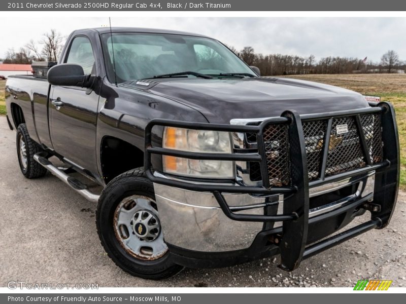 Black / Dark Titanium 2011 Chevrolet Silverado 2500HD Regular Cab 4x4
