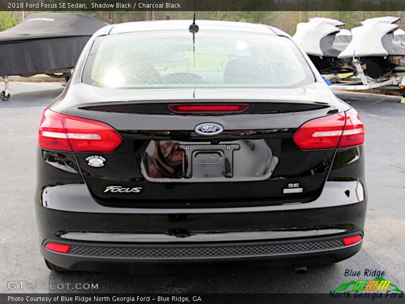 Shadow Black / Charcoal Black 2018 Ford Focus SE Sedan