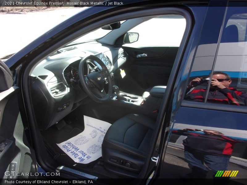 Mosaic Black Metallic / Jet Black 2021 Chevrolet Equinox Premier