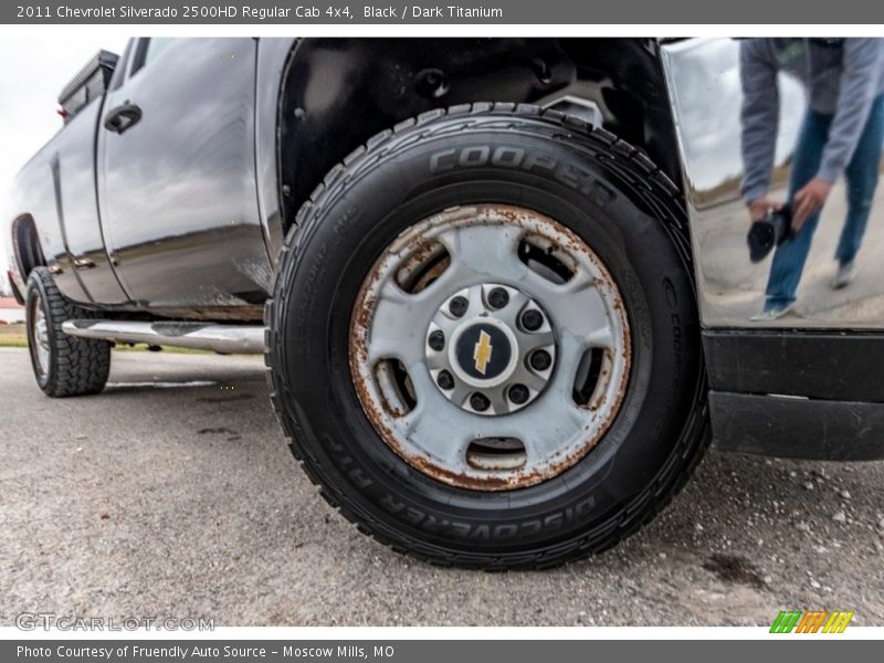 Black / Dark Titanium 2011 Chevrolet Silverado 2500HD Regular Cab 4x4