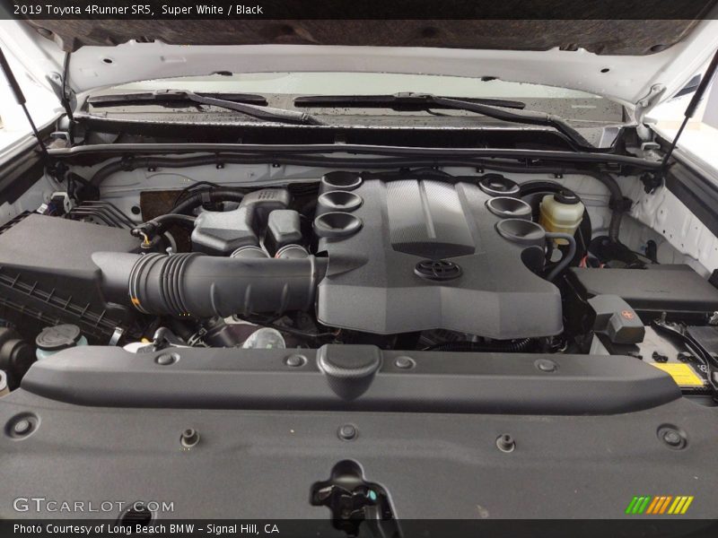 Super White / Black 2019 Toyota 4Runner SR5