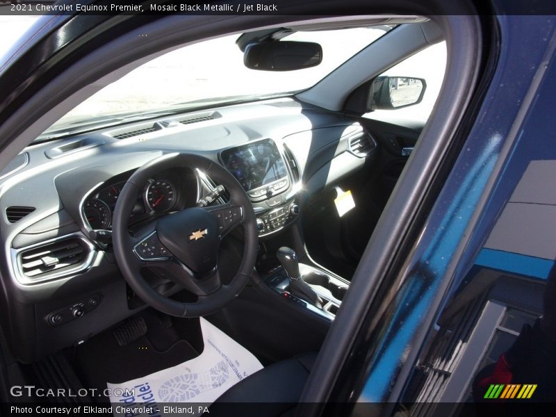 Mosaic Black Metallic / Jet Black 2021 Chevrolet Equinox Premier