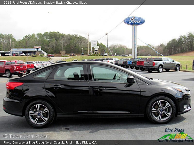 Shadow Black / Charcoal Black 2018 Ford Focus SE Sedan
