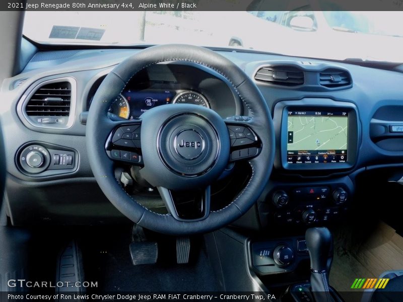 Alpine White / Black 2021 Jeep Renegade 80th Annivesary 4x4