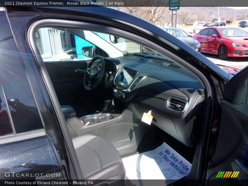 Mosaic Black Metallic / Jet Black 2021 Chevrolet Equinox Premier