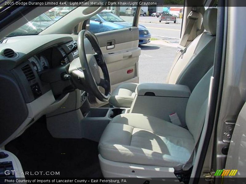 Light Khaki Metallic / Dark Khaki/Light Graystone 2005 Dodge Durango Limited 4x4
