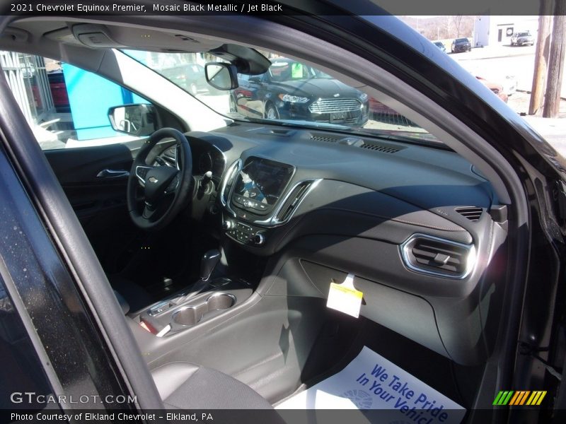 Mosaic Black Metallic / Jet Black 2021 Chevrolet Equinox Premier